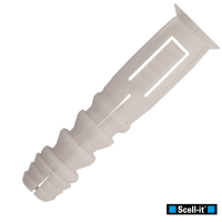 Cheville Nylon Disko avec Collerette