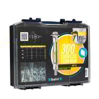 Coffret Chevilles Métalliques à Expansion + Vis + Pince MD