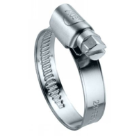 Collier de Serrage 60-80 Largeur Bande 9 Inox A2 DIN 3017