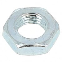 Contre-Écrou Hm Acier Zingué Blanc Pas de 100 DIN 439