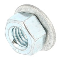 Ecrou Hexagonal Acier Classe 8 Zingué Combiné avec Rondelle Elastique Conique Imperdable