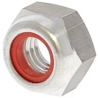 Écrou Nylstop Dural Brut DIN 985