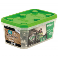 ESSBOX de 250 VBA ESSDECK Max Tête Cylindrique Crantée TX20 5X55 Inox A4 6 Plots