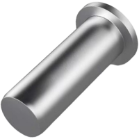 RIVKLE® Tête Plate Fût Cylindrique Borgne M3 EP 0.25 à 2 Aluminium