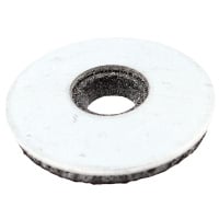 Rondelle Étanche pour Vis Ø4.8 Acier Zingué Blanc + EPDM EXT.14