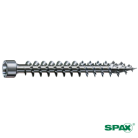Vis à Bois SPAX Tête Cylindrique Réduite T-STAR plus Acier Cémenté Trempé WIROX avec Pointe 4CUT