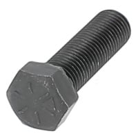 Vis à Tête Hexagonale Acier 10.9 Noir - Pas UNC