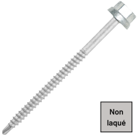 Vis Autoperceuse Zamatop Bois Tête Hexagonale 12 Ø 6.3X100 Non Laqué