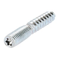 Vis Combi Bois-Métal M8X50 Vis Bois de 7 Acier Zingué Blanc