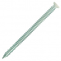 VIS DE FIXATION DIRECTE POUR HUISSERIES TFX 7.5X102 LAQUEE BLANC