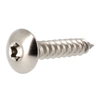 Vis de Penture TRL Torx 6X60/50 Inox A2