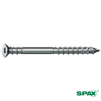 Vis de Terrasse Résineux SPAX Double Filetage Tête Fraisée T-STAR plus Inox A2