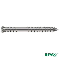 Vis de Terrasse SPAX Double Filetage Tête Cylindrique T-STAR plus Inox A2