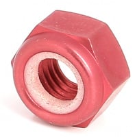 Blister de 5 Écrous Nylstop Dural 2030 OA Rouge