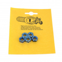 Blister de 5 Écrous Hu P40 OA Bleu