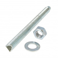 Pour Ampoule de Verre Acier Zingué