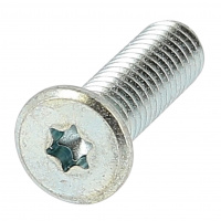 Tête Extrêmement Basse Torx M6X16 Acier 8.8 Zingué Blanc