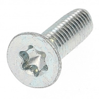 Autoformeuse TF Torx M4X8 Acier Zingué Blanc DIN 7500M