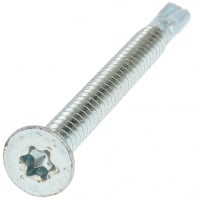 Autoperceuse TF Torx à Ailettes 4.8X32 Acier Zingué Blanc