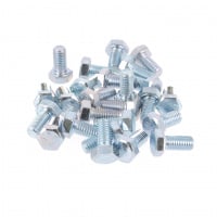 Sachet de 25 TH M14X80 Acier 8.8 Zingué Blanc EF DIN 933