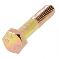 TH M14X80 Acier 8.8 Zingué Bichromaté PF DIN 931