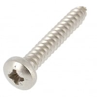 Vis Tôle TCBL Pozidriv 6.3X50.8 Inox A4 DIN7981