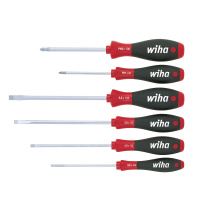 Jeu de Tournevis à Fente/Phillips SoftFinish- 6 Pièces