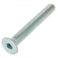 Acier 10.9 Zingué Blanc Entièrement Filetée