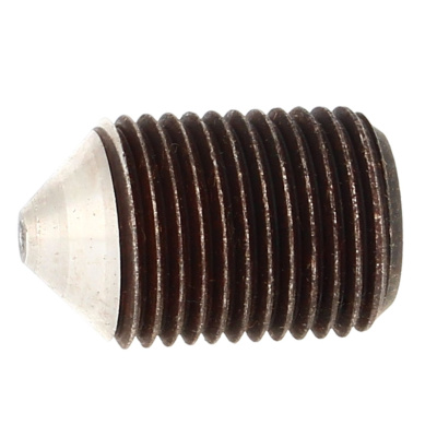 Bout Pointeau Acier 14.9 Noir Din 914 Pas de 150