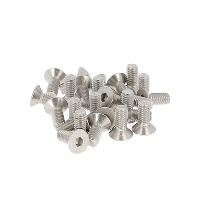 Sachet de 25 TFHC M6X30 Inox A4 Filetage Total DIN 7991