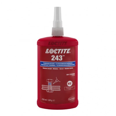 FREINFILET MOYEN USAGE GENERAL LOCTITE 243 FLACON 250ML