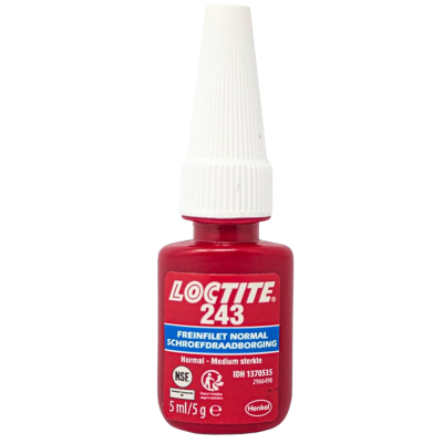 Frein Filet Moyen Usage Général Loctite 243 Flacon 5mL