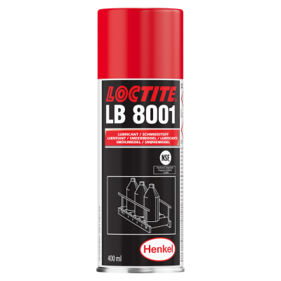 Lubrifiant Agrément Alimentaire Loctite LB 8001 Aérosol
