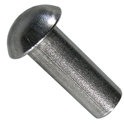 Rivet Tête Ronde Inox A2 DIN 660 - Rivet Tête Ronde - Rivet à Frapper -  Rivets