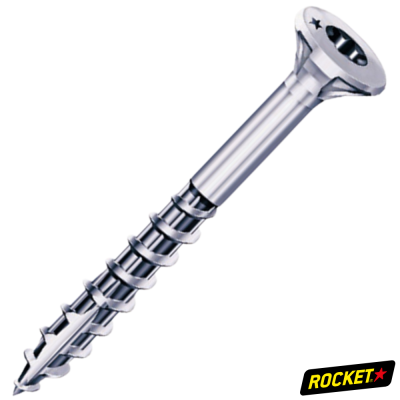 VBA Rocket Tête Fraisée Torx Inox A2