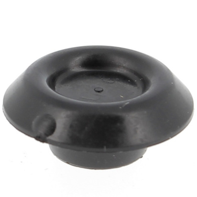 CAPUCHON ROND POUR TROU Ø 20.5 POLYETHYLENE NOIR 053 296 000