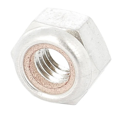 Écrou Nylstop M5 Dural Brut DIN 985