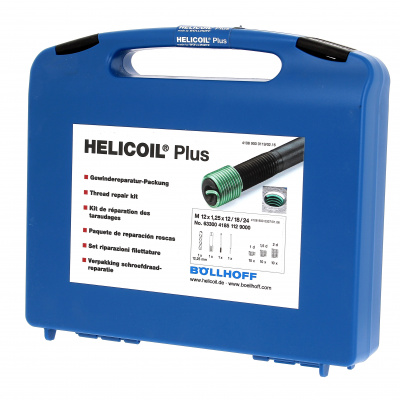 Coffret HELICOIL® Mono-dimensionnel, Pas Fin 100, 3 longueurs