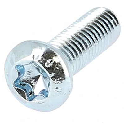 TCBL TORX M5X6 ACIER 8.8 Z.BLANC ISO 7380