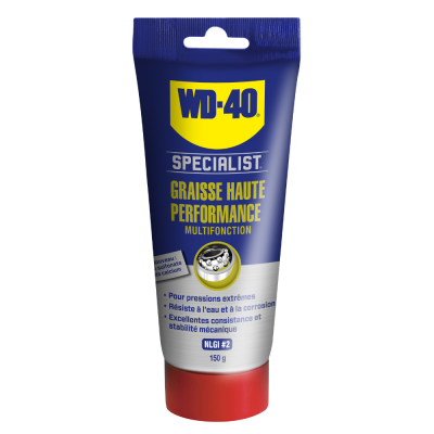 WD-40 Spécialist Graisse Haute Performance Multifonction Tube 150G